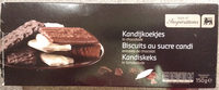 Biscuits au sucre candi enrobés de chocolat