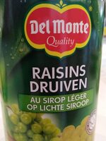 Raisins au sirop léger
