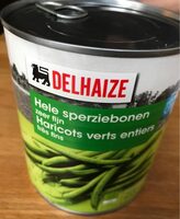 Haricots verts entiers