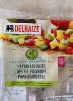 Dés de poivrons