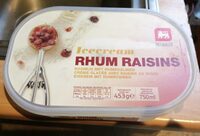 Ice-cream Rhum raisins