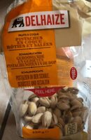 Pistaches en coque roties et salées