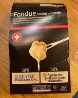 Fondue Suisse moitié-moitié