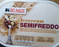 Icecream semifreddo