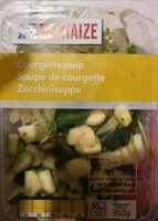 Soupe de courgette