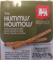 Trio houmous