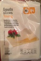 Gouda slices young