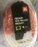 Tête presée