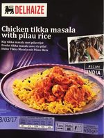 Chicken Tikka Masala With Pilau Rice