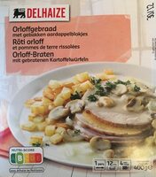 Rôti orloff et pommes de terre rissolées