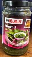 Minced kaffir lime leaves