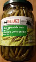 Haricots verts entiers extra fins