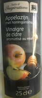 Vinaigre de cidre aromatisée au miel