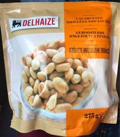 Cacahuètes grillées non salées