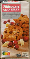 White chocolate Cranberry