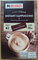 Instant cappuccino