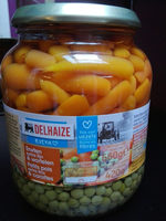Petits pois extra fins et carottes