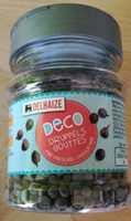 Deco druppels gouttes - Chocolat noir