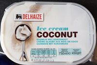 Glace noix de coco