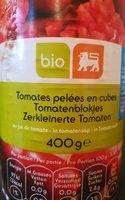 Tomates pelées en cubes