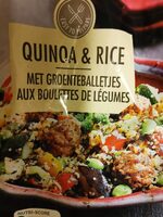Quinoa & Rice aux boulettes de légumes