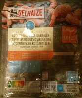 Crevettes rouges d'argentine