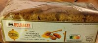 Toast pain d'épices miel et dattes