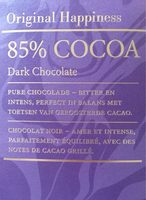 Dark chocolate 85%