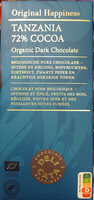 Tanzania 72% Cocoa