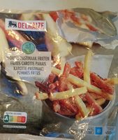 Frites carottes panais