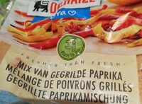 Mélange de poivron grilles