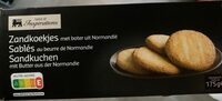 Sablés au beurre de normandie