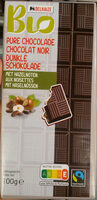 Chocolat Noir aux noisettes