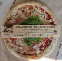 Pizza prosciutto crudo rigola