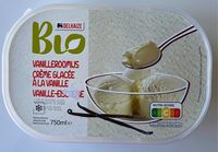 Creme glacee vanille bio