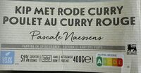 Poulet au curry rouge