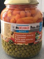 Petits pois extra fins et carottes