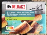 Sardines sans peau, sans arêtes - àl’huile d’olive