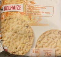 Fines galettes de mais au sel de mer