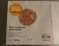 Pizza margherita stone-baked