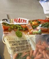 Delhaize frozen peas n carrots