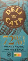 Chocolat Intense Et Épicé 72%