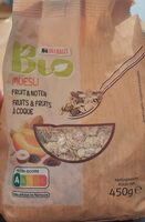 Muesli bio Fruits & Fruits a coque