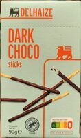 Dark chocolate sticks