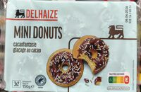 Mini donuts glaçage au cacao