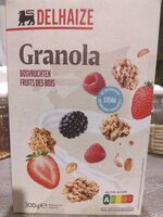 Granola fruits des bois stévia