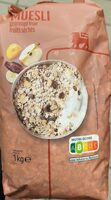 Muesli fruits séchées