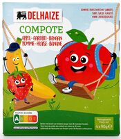 Compote Pomme - Fraise - Banane