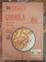 Granola fruits rouges