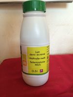 Lait bio demi-ecrémé